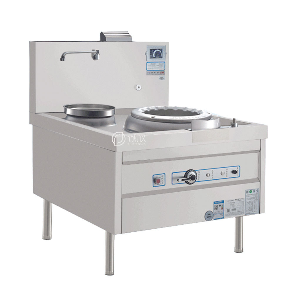 豪华款-单炒单温炉灶