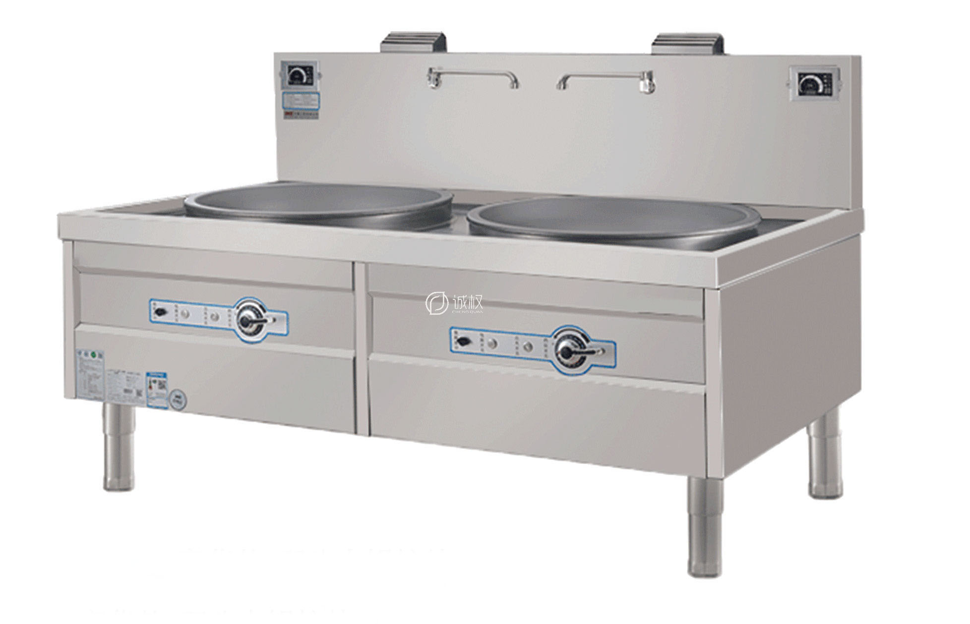 豪华款-双头大锅炉灶