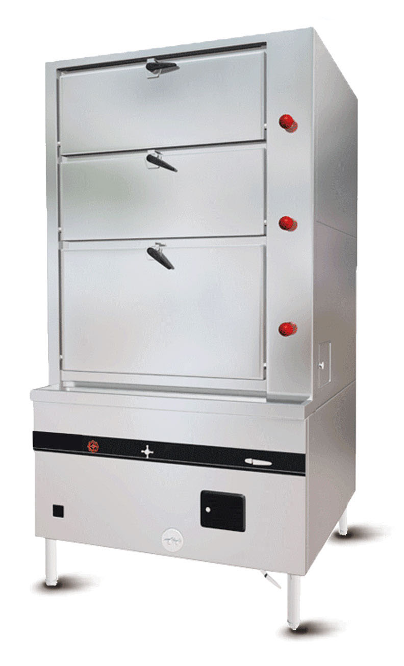 普通款&mdash;三门海鲜蒸柜