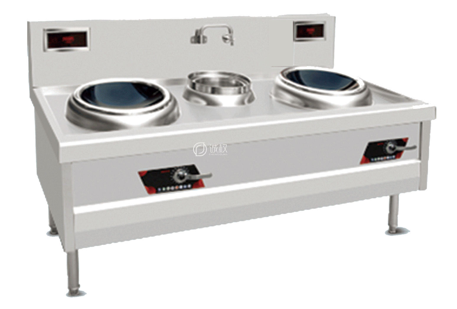 电磁&mdash;双炒单温灶