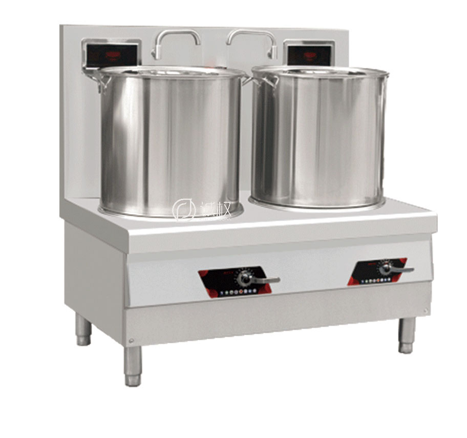 电磁&mdash;双头低汤灶