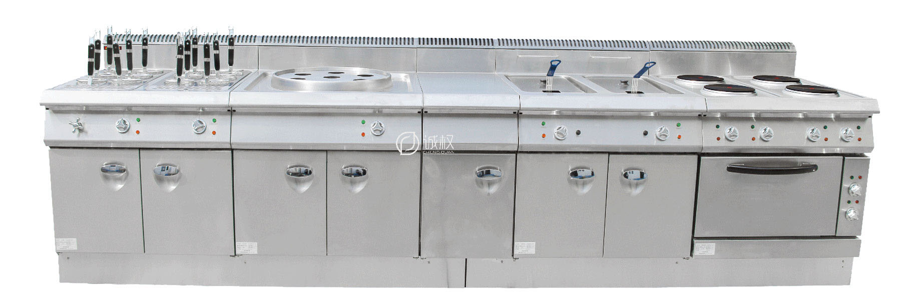 豪华立式组合炉