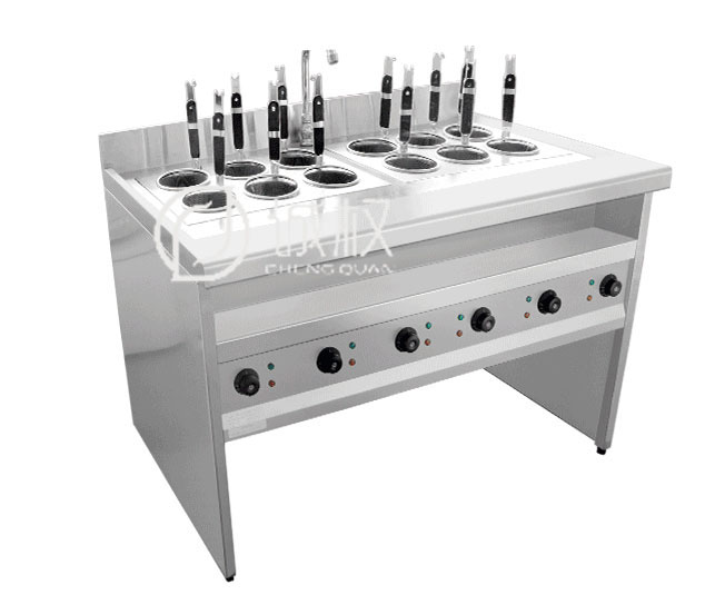 喷流式电煮面炉