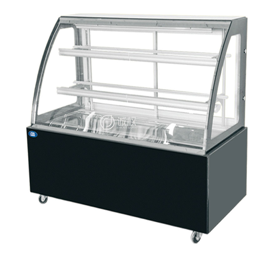 弧形后开门展示柜（风冷）