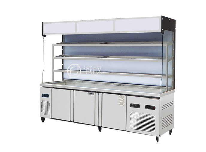 豪华灯箱款麻辣烫柜