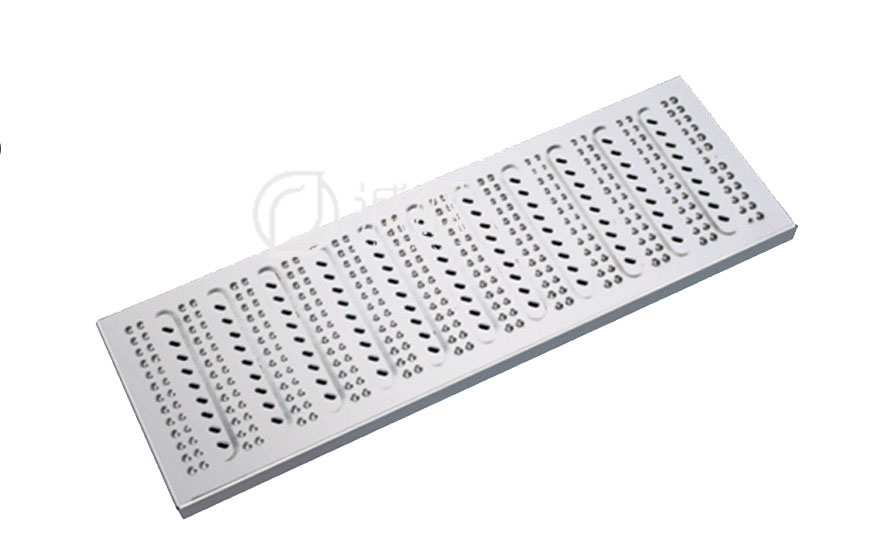 不锈钢+冲孔拉伸多点防滑型地沟盖板